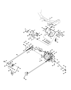 Part Location Diagram of 738-04427 MTD Bolt-shoulder